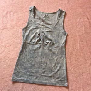 Patagonia Gray Athletic Tank